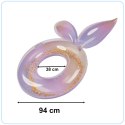 Kółko do pływania koło dmuchane syrena z brokatem galaxy 94 cm XXL max 60kg Kółko do pływania koło dmuchane syrena z brokatem galaxy 94 cm XXL max 60kg