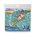 Materac dmuchany plażowy do pływania na basen wodę BESTWAY 44013 niebieski 90kg 183cm Materac dmuchany plażowy do pływania na basen wodę BESTWAY 44013 niebieski 90kg 183cm