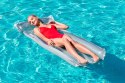 Materac dmuchany plażowy do pływania na basen wodę BESTWAY 44013 szary 90kg 183cm Materac dmuchany plażowy do pływania na basen wodę BESTWAY 44013 szary 90kg 183cm