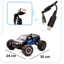Samochód zdalnie sterowany Q901 1:16 2,4G 4CH 52km/h niebieski Samochód zdalnie sterowany Q901 1:16 2,4G 4CH 52km/h niebieski