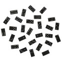 Domino drewniane gra rodzinna edukacyjna z etui klocki z drewna do gry Domino drewniane gra rodzinna edukacyjna z etui klocki z drewna do gry