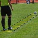 Drabinka koordynacyjna gimnastyczna treningowa do ćwiczeń 6m żółta Drabinka koordynacyjna gimnastyczna treningowa do ćwiczeń 6m żółta