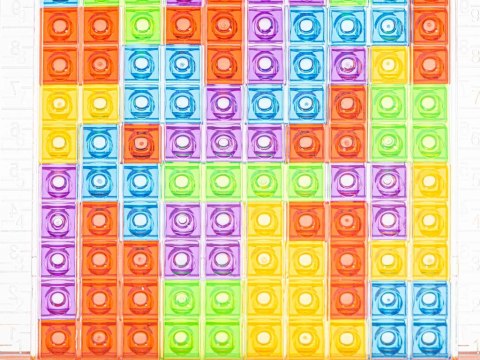 Gra logiczna układanka tetris puzzle klocki Gra logiczna układanka tetris puzzle klocki