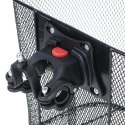 Koszyk rowerowy RALLEX kosz przedni metalowy na kierownicę click Koszyk rowerowy RALLEX kosz przedni metalowy na kierownicę click