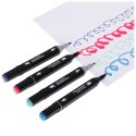 Markery dwustronne mazaki alkoholowe w etui 48 + podstawka Markery dwustronne mazaki alkoholowe w etui 48 + podstawka
