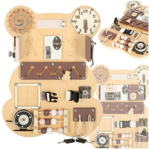 Tablica manipulacyjna sensoryczna LULILO MISIAO Tablica manipulacyjna sensoryczna LULILO MISIAO