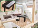 Domek dla lalek drewniany LULILO FLORO boho LED 78cm Domek dla lalek drewniany LULILO FLORO boho LED 78cm