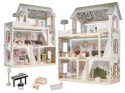 Domek dla lalek drewniany LULILO FLORO boho LED 78cm Domek dla lalek drewniany LULILO FLORO boho LED 78cm