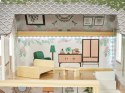 Domek dla lalek drewniany LULILO FLORO boho LED 78cm Domek dla lalek drewniany LULILO FLORO boho LED 78cm