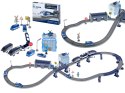 Kolejka elektryczna pociąg policja autka 92 elementy ~300cm Kolejka elektryczna pociąg policja autka 92 elementy ~300cm