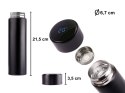 Kubek bidon termiczny termos smart LED 500ml czarny Kubek bidon termiczny termos smart LED 500ml czarny