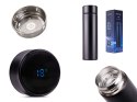 Kubek bidon termiczny termos smart LED 500ml czarny Kubek bidon termiczny termos smart LED 500ml czarny