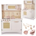 Kuchnia dla dzieci drewniana MDF retro z akcesoriami BOHO 100cm Kuchnia dla dzieci drewniana MDF retro z akcesoriami BOHO 100cm