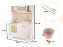 Kuchnia dla dzieci drewniana MDF retro z akcesoriami BOHO 100cm Kuchnia dla dzieci drewniana MDF retro z akcesoriami BOHO 100cm