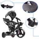 Rowerek trójkołowy Trike Fix Lite rower spacerówka 3w1 obracany 360 wolne koło szary Rowerek trójkołowy Trike Fix Lite rower spacerówka 3w1 obracany 360 wolne koło szary