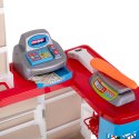 Supermarket sklep kasa fiskalna + wózek Supermarket sklep kasa fiskalna + wózek