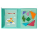 Tangram książeczka magnetyczna układanka montessori klocki gra logiczna 3D Tangram książeczka magnetyczna układanka montessori klocki gra logiczna 3D