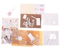 Domek dla lalek drewniany retro model DIY 3013 LED 13cm Domek dla lalek drewniany retro model DIY 3013 LED 13cm
