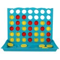 Gra logiczna planszowa szczęśliwa czwórka cztery w rzędzie 25x19x20 cm Gra logiczna planszowa szczęśliwa czwórka cztery w rzędzie 25x19x20 cm