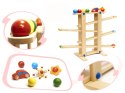 Tor kulkowy drewniany kulodrom montessori XXL Tor kulkowy drewniany kulodrom montessori XXL