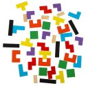 Puzzle drewniane układanka tetris klocki 40el. Puzzle drewniane układanka tetris klocki 40el.