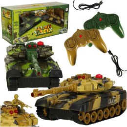 Czołgi zdalnie sterowane na pilota RC War Tank 9993 2,4GHz zestaw 2 sztuk
