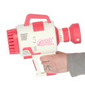 Pistolet maszynka do baniek mydlanych bańki mydlane światła różowy Pistolet maszynka do baniek mydlanych bańki mydlane światła różowy