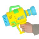 Pistolet maszynka do baniek mydlanych bańki mydlane światła żółty
