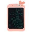 Tablet graficzny do rysowania dla dzieci znikopis tablica ekran LCD 8,5' królik róż Tablet graficzny do rysowania dla dzieci znikopis tablica ekran LCD 8,5' królik róż