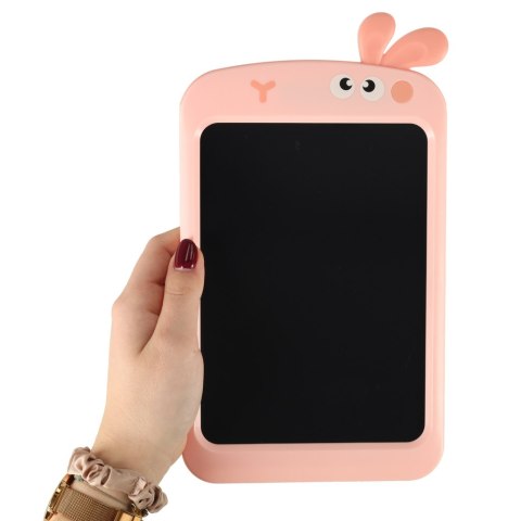 Tablet graficzny do rysowania dla dzieci znikopis tablica ekran LCD 8,5' królik róż Tablet graficzny do rysowania dla dzieci znikopis tablica ekran LCD 8,5' królik róż