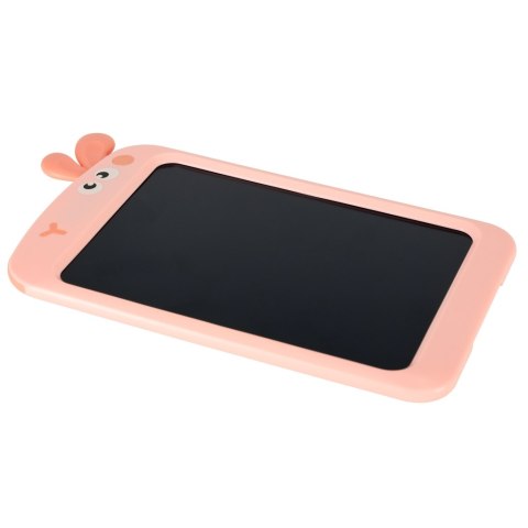 Tablet graficzny do rysowania dla dzieci znikopis tablica ekran LCD 8,5' królik róż Tablet graficzny do rysowania dla dzieci znikopis tablica ekran LCD 8,5' królik róż