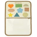 Tablica manipulacyjna sensoryczna montessori walizka dinozaury Tablica manipulacyjna sensoryczna montessori walizka dinozaury