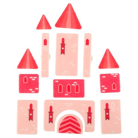 Tablica manipulacyjna sensoryczna montessori walizka plecak różowa Tablica manipulacyjna sensoryczna montessori walizka plecak różowa