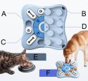 Gra Puzzle zabawka dla psa kota Pongo niebieski Gra Puzzle zabawka dla psa kota Pongo niebieski