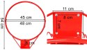 Obręcz do gry w koszykówkę z siatką TOSSER 45 cm Obręcz do gry w koszykówkę z siatką TOSSER 45 cm