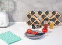 Stojak bambusowy na przyprawy KOCHEN 18 słoików Stojak bambusowy na przyprawy KOCHEN 18 słoików