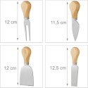 Deska bambusowa do serów WARNA 22 cm +noże Deska bambusowa do serów WARNA 22 cm +noże