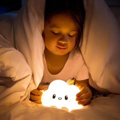 Silikonowa lampka nocna Chmurka led rgb Silikonowa lampka nocna Chmurka led rgb