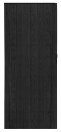 Drzwi harmonijkowe 004 08 czarny dąb 80 cm Drzwi harmonijkowe 004 08 czarny dąb 80 cm