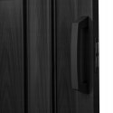 Drzwi harmonijkowe 004 08 czarny dąb 80 cm Drzwi harmonijkowe 004 08 czarny dąb 80 cm