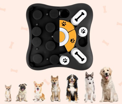 Gra Puzzle zabawka dla psa kota Pongo czarny Gra Puzzle zabawka dla psa kota Pongo czarny