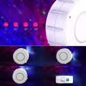 Lampa nocna projektor gwiazd NEBULA biały Lampa nocna projektor gwiazd NEBULA biały