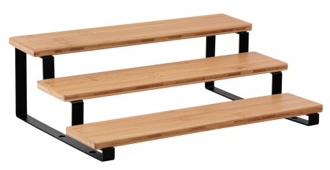 Półki na przyprawy DRACO organizer kuchenny 3 poziomy Półki na przyprawy DRACO organizer kuchenny 3 poziomy